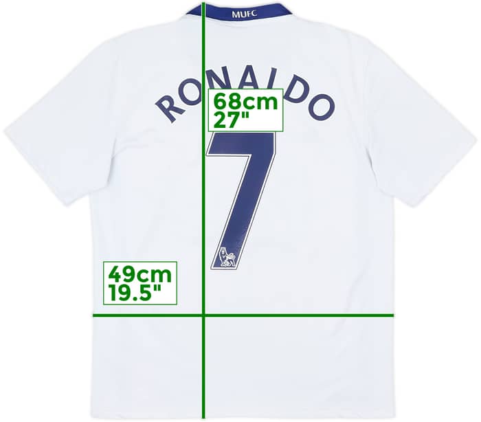 2008-10 Manchester United Away Shirt Ronaldo #7 - 6/10 - (S)