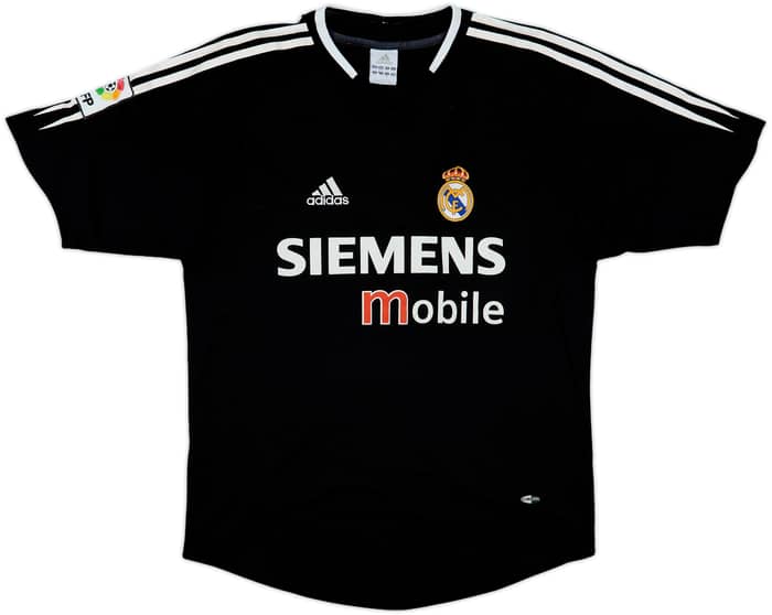 2004-05 Real Madrid Away Shirt Zidane #5 - 6/10 - (S)
