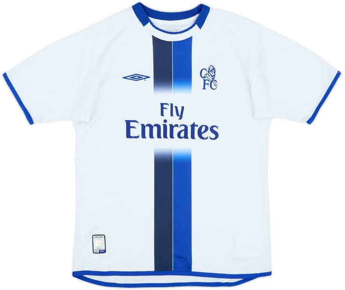 2003-05 Chelsea Away Shirt - 7/10 - (M.Boys)