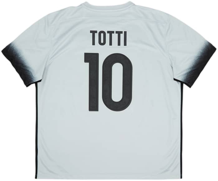 Camiseta de la tercera equipación de la Roma 2015-16 Totti #10 - 9/10 - (XXL)