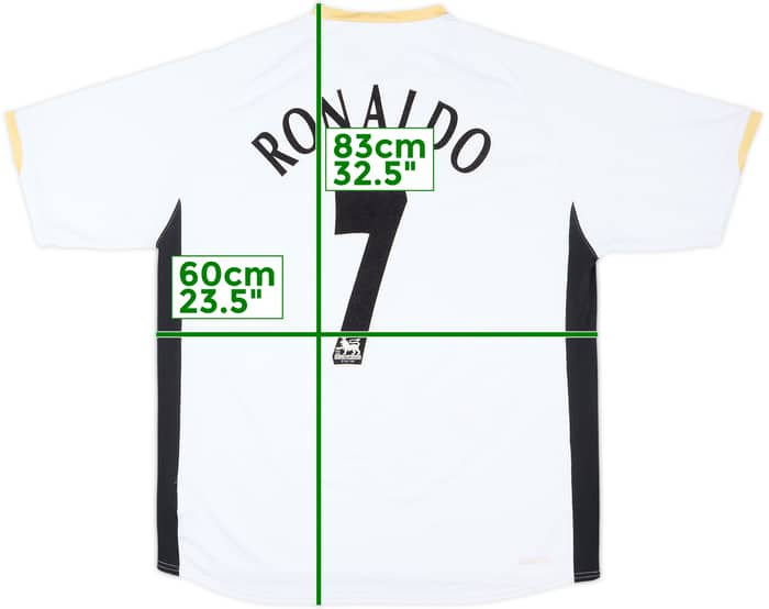 2006-08 Manchester United Away Shirt Ronaldo #7 - 6/10 - (XL)