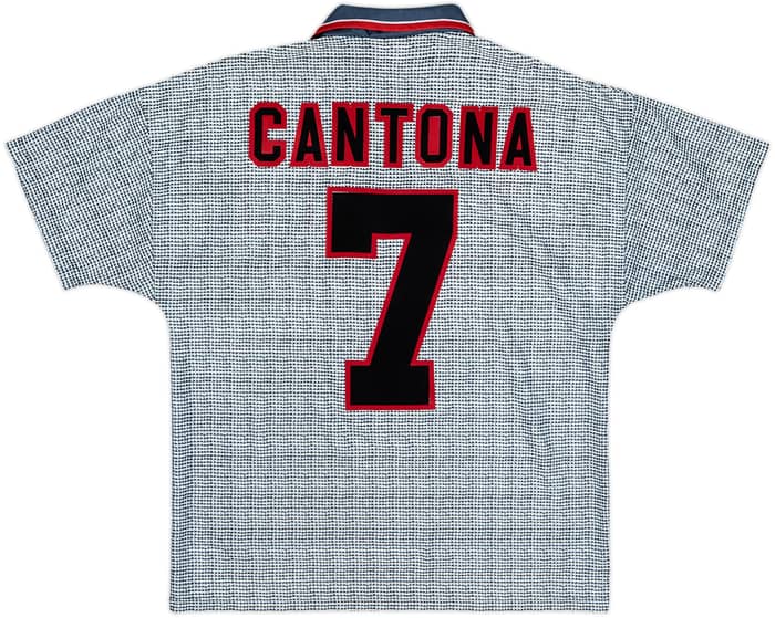 1995-96 Manchester United Away Shirt Cantona #7 - 9/10 - (M)