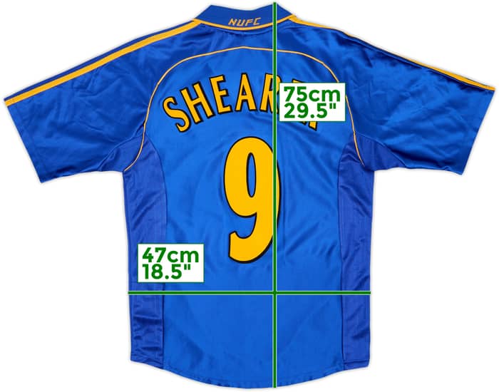 1998-99 Newcastle Away Shirt Shearer #9 (S)