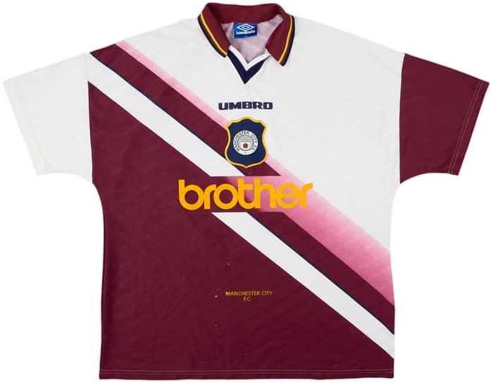 1996-97 Manchester City Away Shirt - 8/10 - (XXL)