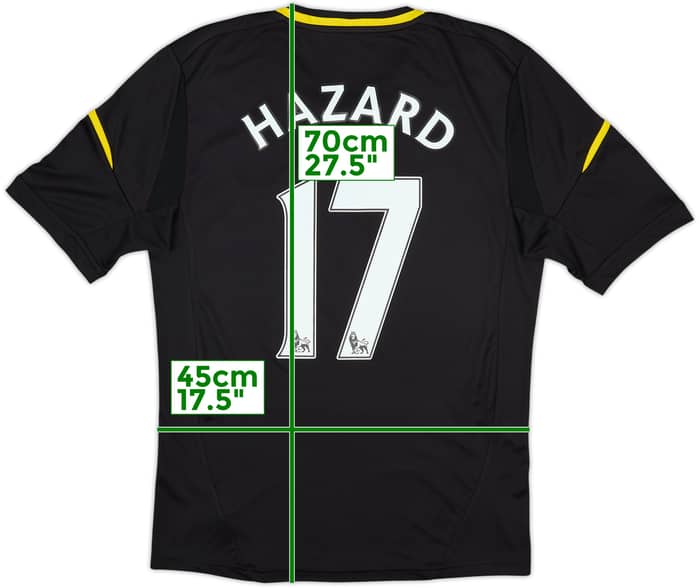 2012-13 Chelsea Third Shirt Hazard #17 - 6/10 - (S)