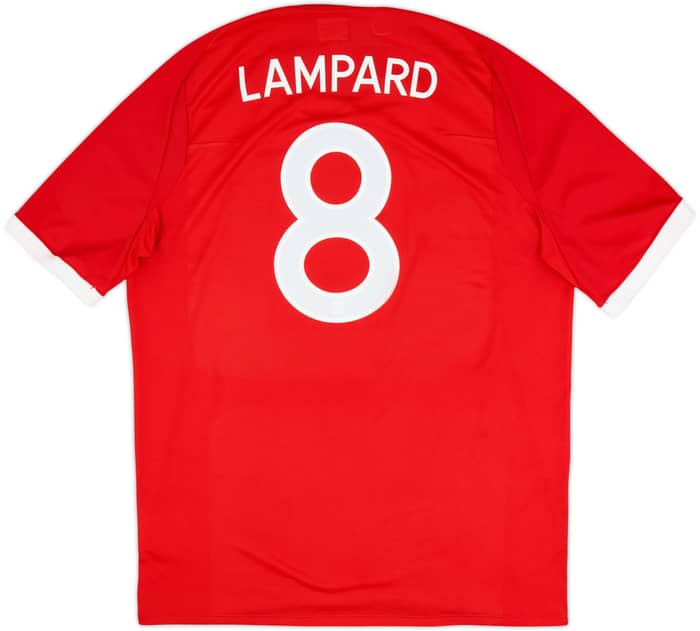 2010-11 England Away Shirt Lampard #8 - 9/10 - (XL)