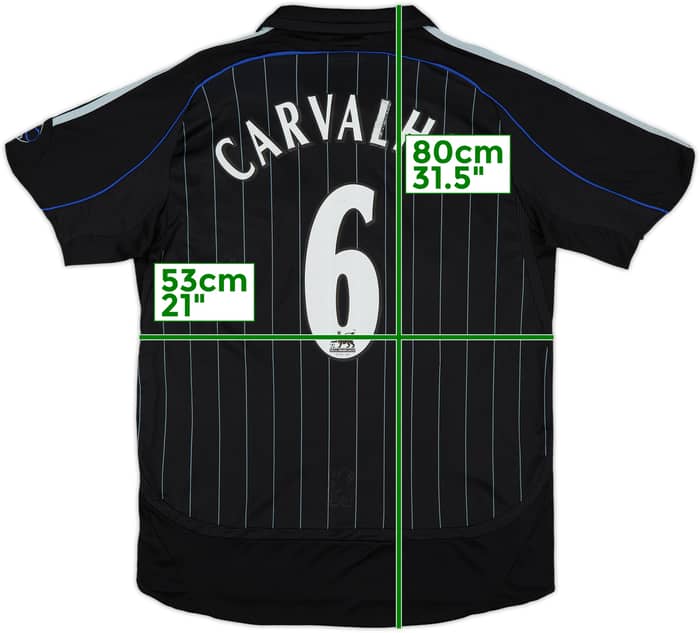 2006-07 Chelsea Third Shirt Carvalho #5 - 6/10 - (M)