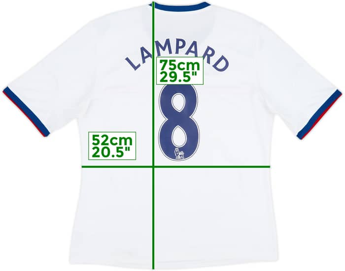 2013-14 Chelsea Away Shirt Lampard #8 - 8/10 - (L)