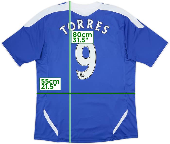 2011-12 Chelsea Home Shirt Torres #9 - 5/10 - (L)