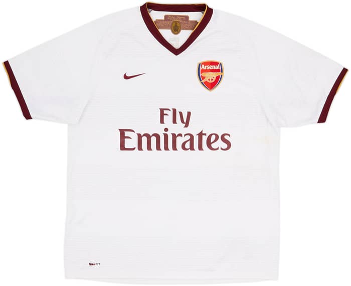 2007-08 Arsenal Camiseta Visitante Fabregas #4 - 8/10 - (L)