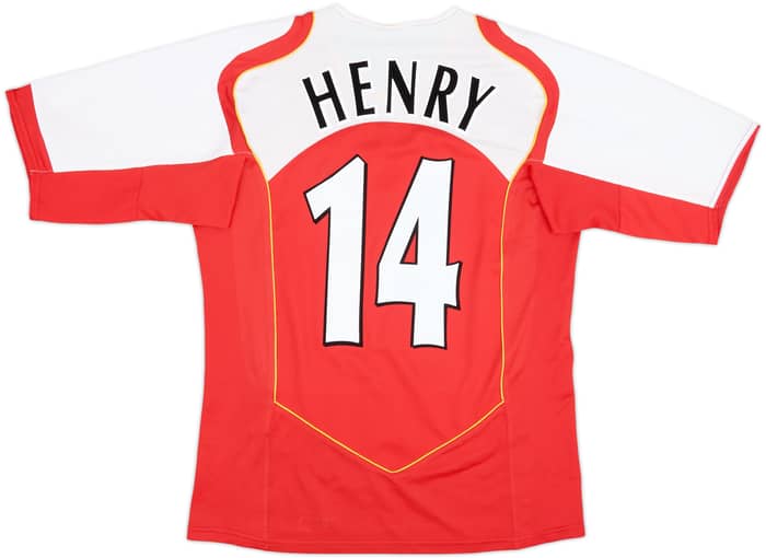 2004-05 Arsenal Home Shirt Henry #14 - 8/10 - (M)