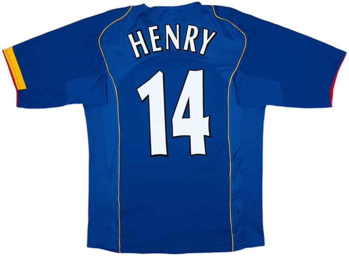 2004-06 Arsenal Away Shirt Henry #14 - 8/10 - (M)