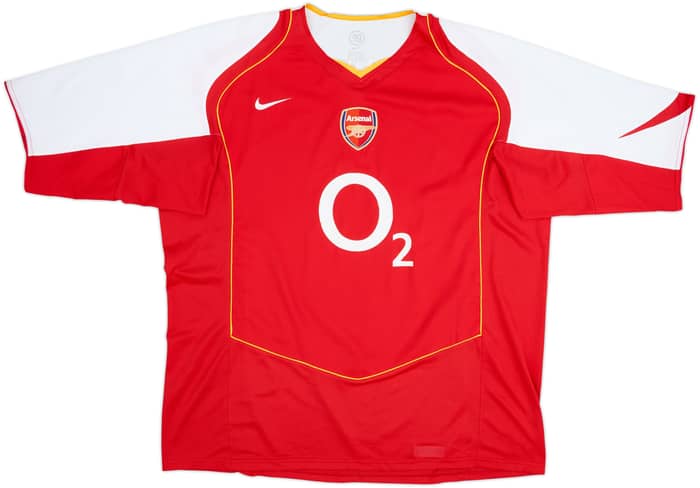 2004-05 Arsenal Home Shirt Vieira #4 - 8/10 - (3XL)