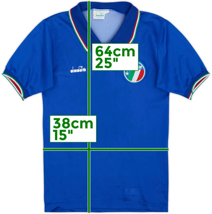 1986-91 Italy Home Shirt - 8/10 - (L.Boys)