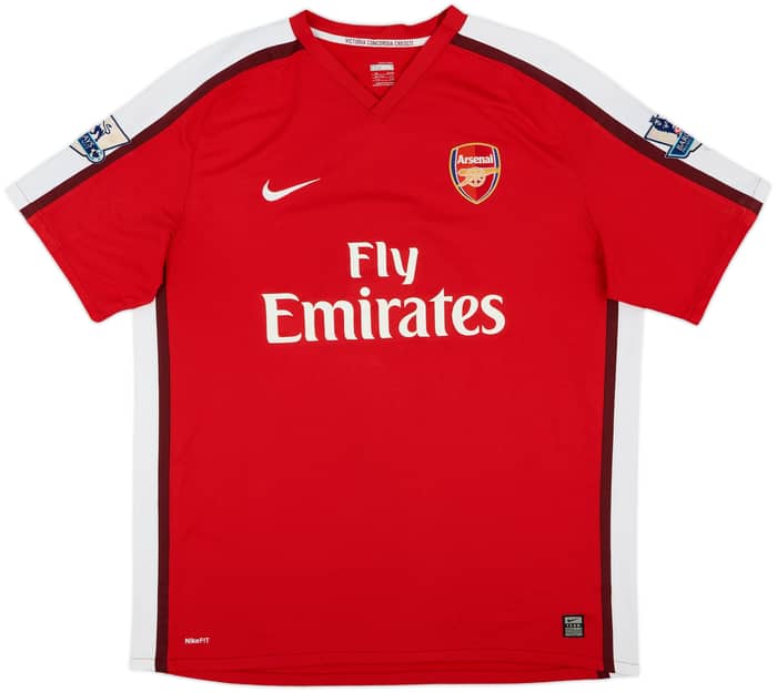 2008-10 Arsenal Home Shirt Fabregas #4 - 8/10 - (XXL)