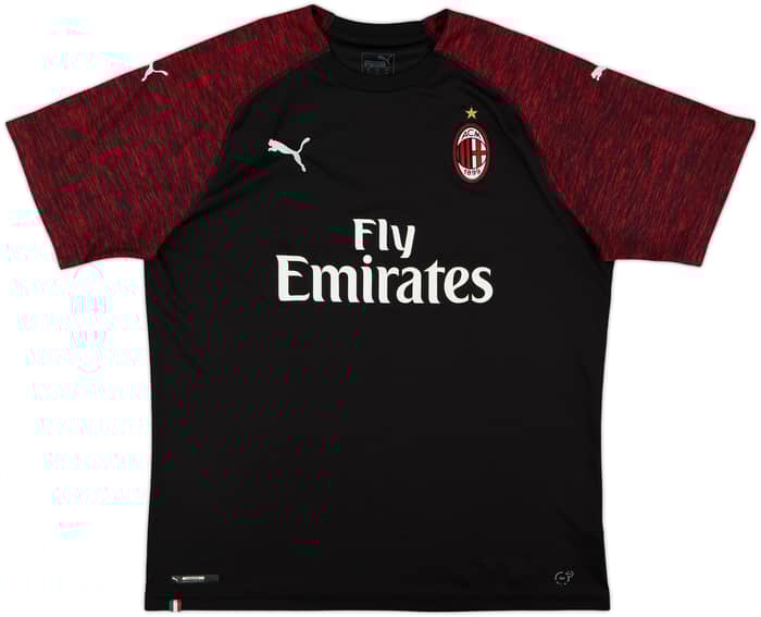 2018-19 AC Milan Third Shirt - 7/10 - (XL)