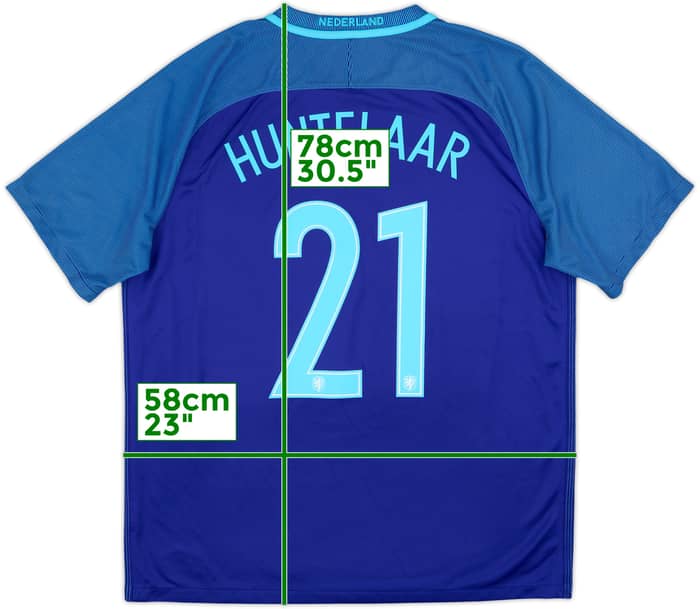 2016 Netherlands Away Shirt Huntelaar #21 - 9/10 - (XL)