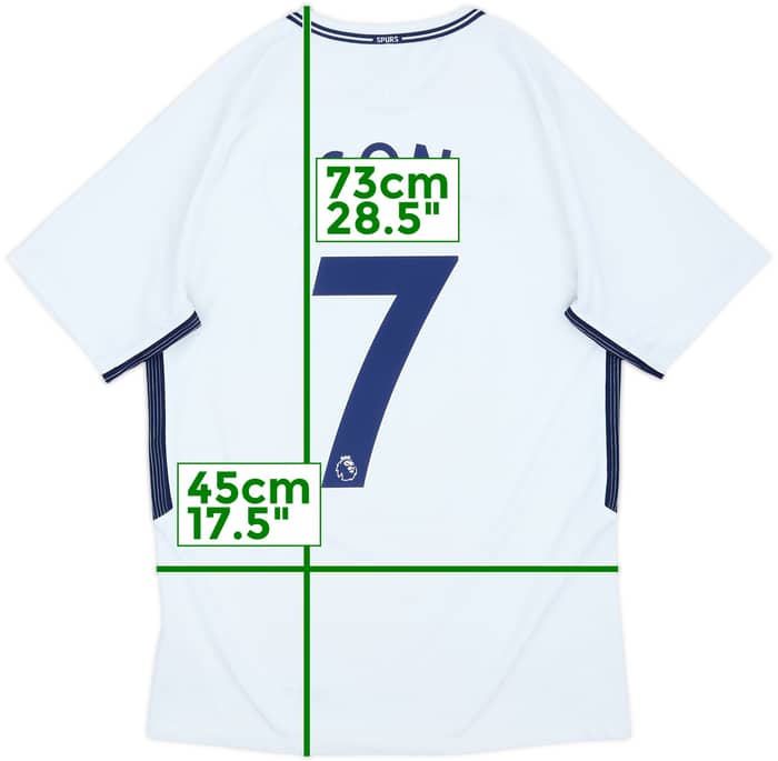 2017-18 Tottenham Home Shirt Son #7 - 8/10 - (S)