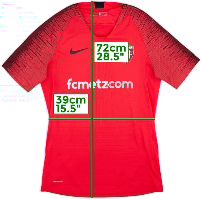 2018-19 Metz Nike Vaporknit Training Shirt - 7/10 - (S)