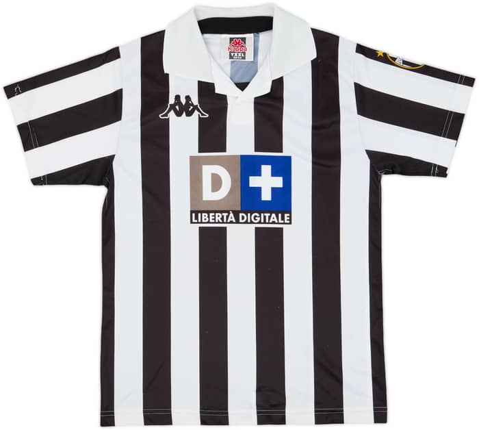 1998-99 Juventus Basic Home Shirt - 8/10 - (XL.Boys)