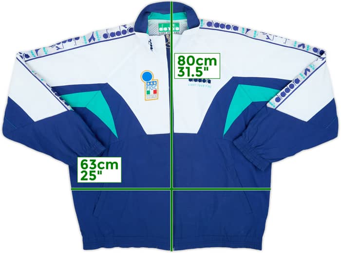 1994 FIGC Referee Diadora Track Jacket - 8/10 - (XL)