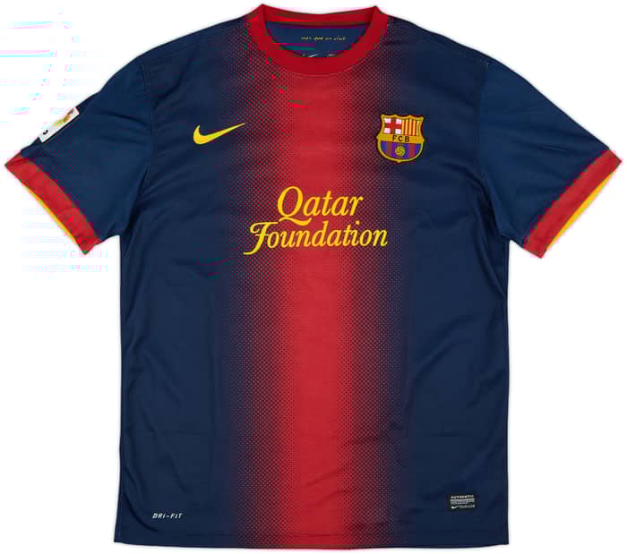 2012-13 Barcelona Home Shirt Messi #10 - 8/10 - (L)