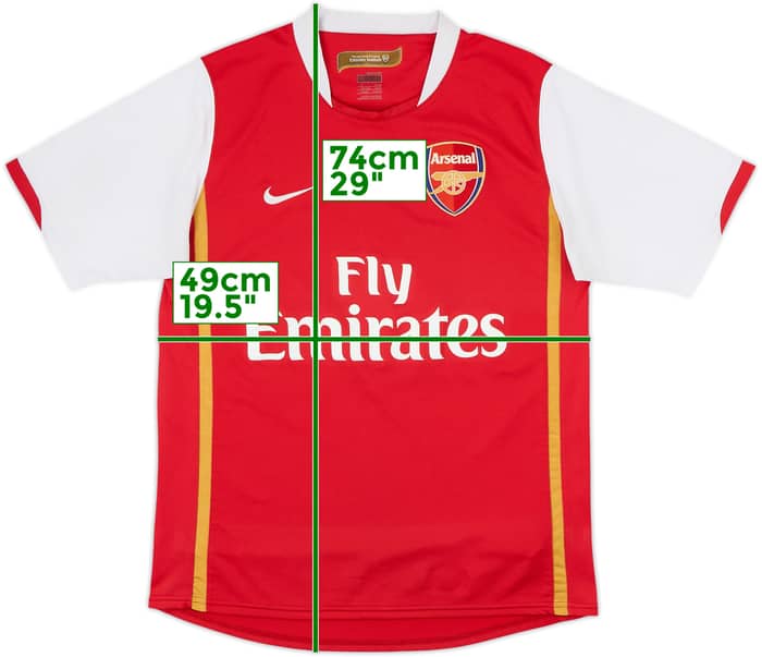 2006-08 Arsenal Home Shirt - 5/10 - (S)