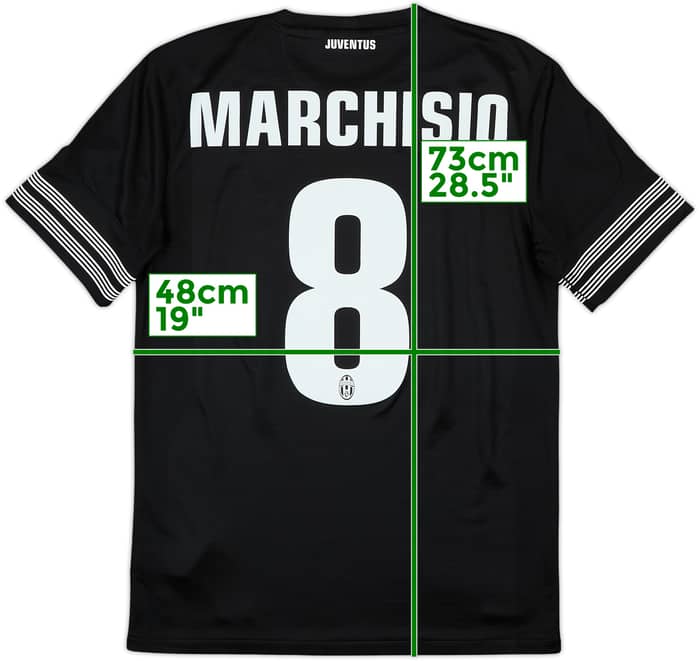 2012-13 Juventus Away Shirt Marchisio #8 - 9/10 - (S)