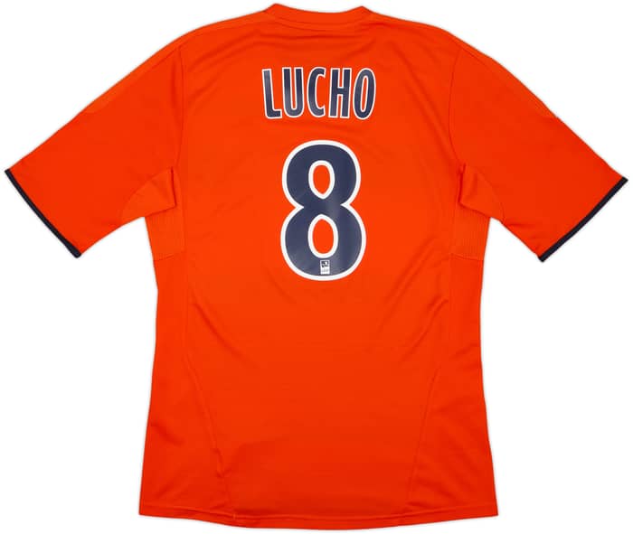 2011-12 Olympique Marseille Player Issue Formotion Third Shirt Lucho #8 - 10/10 - (L)