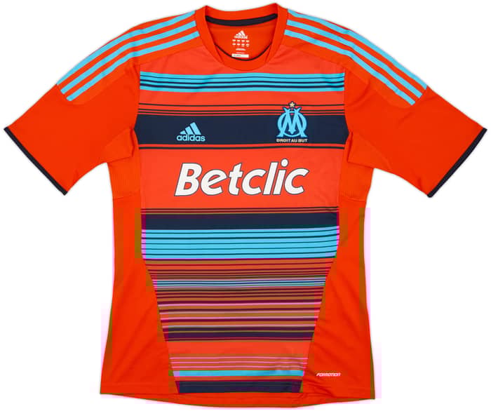 2011-12 Olympique Marseille Player Issue Formotion Third Shirt Lucho #8 - 10/10 - (L)
