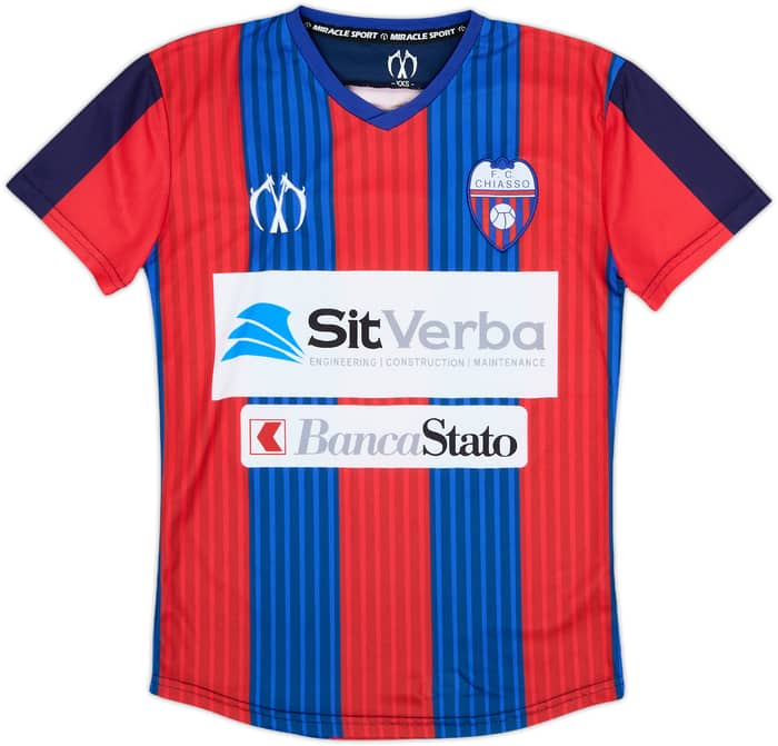 2018-19 Chiasso Youth Match Issue Home Shirt #4