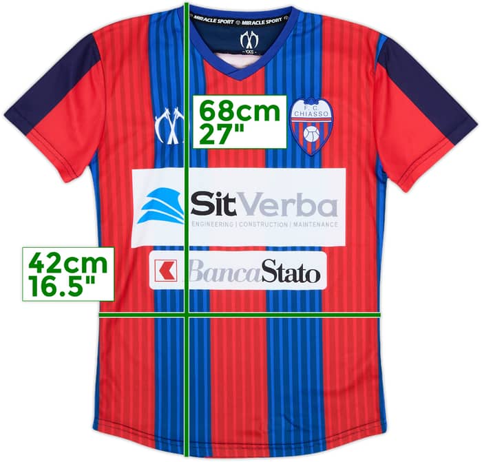 2018-19 Chiasso Youth Match Issue Home Shirt #4
