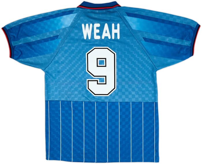 1995-96 AC Milan Fourth Shirt Weah #9 - 8/10 - (M)