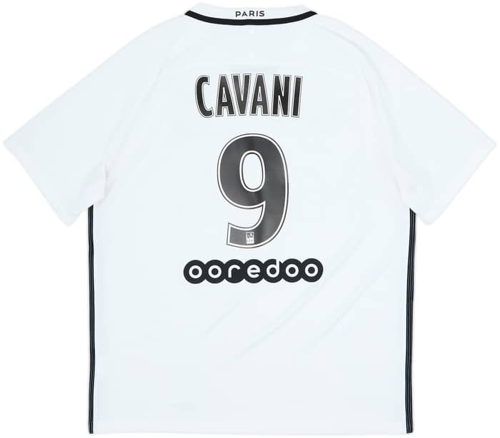 2016-17 Paris Saint-Germain Third Shirt Cavani #9 - 8/10 - (XL)