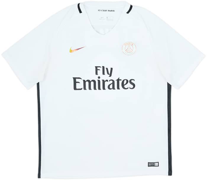 2016-17 Paris Saint-Germain Third Shirt Cavani #9 - 8/10 - (XL)