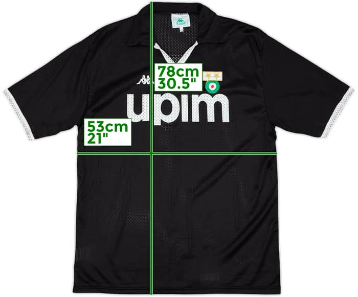 1990-91 Juventus Away Shirt #5 - 8/10 - (XL)