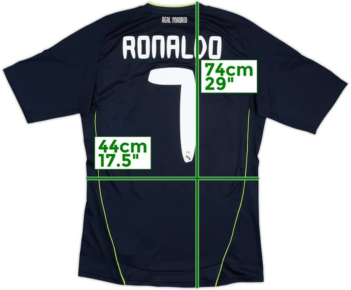 Camiseta de visitante del Real Madrid 2010-11 Ronaldo #7 - 10/10 - (S)