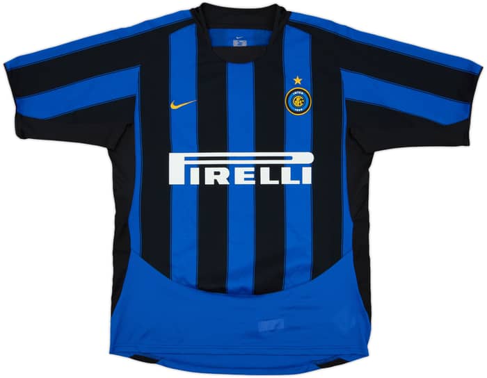 2003-04 Inter Milan Home Shirt Cruz #9 - 9/10 - (M)