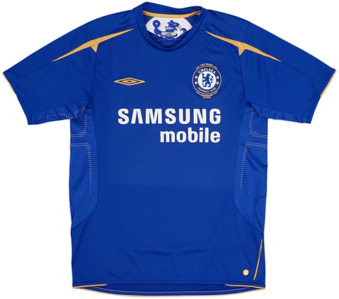 2005-06 Chelsea Centenary Home Shirt Lampard #8 - 7/10 - (M)