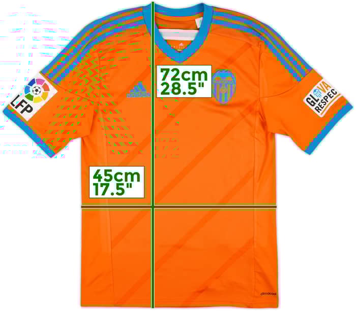 2014-15 Valencia Third Shirt - 10/10 - (S)