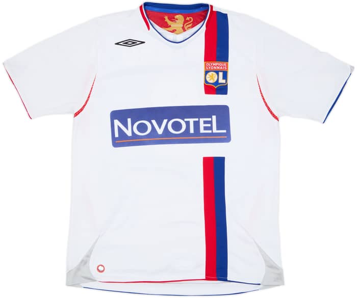 2006-07 Lyon Home Shirt Juninho #8 - 9/10 - (S)