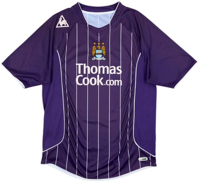 2007-08 Manchester City Away Shirt Elano #11 - 8/10 - (L)