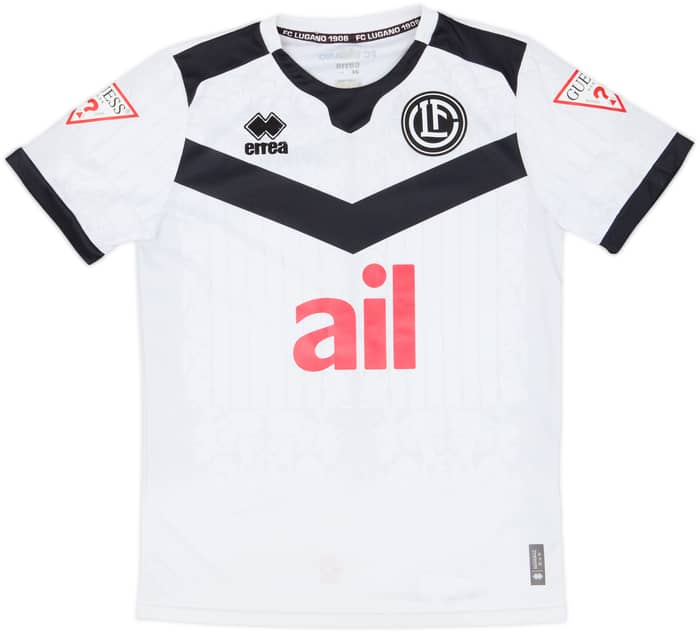 2022-23 Lugano Away Shirt #6 - 6/10 - (XS)