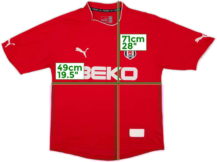2003-04 Besiktas Third Shirt - 5/10 - (L)