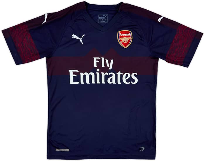 2018-19 Arsenal Away Shirt Aubameyang #14 - 5/10 - (S)