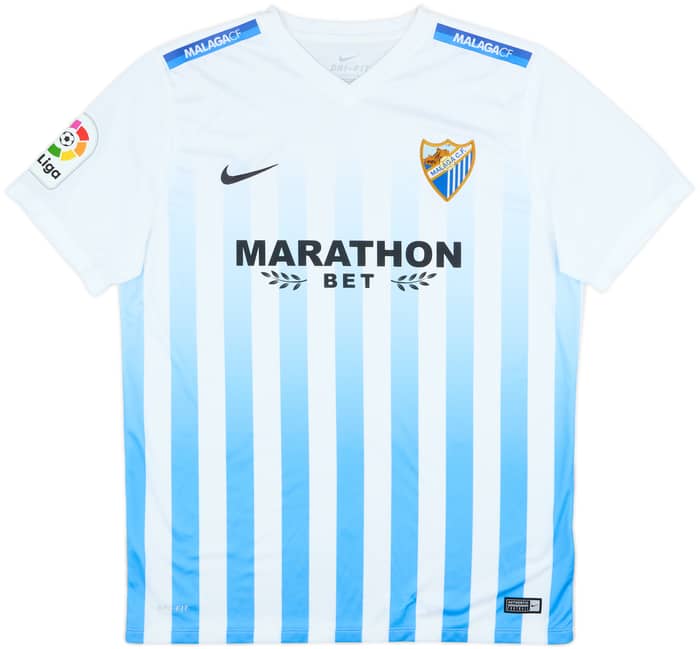 2016-17 Malaga Home Shirt - 8/10 - (XL)