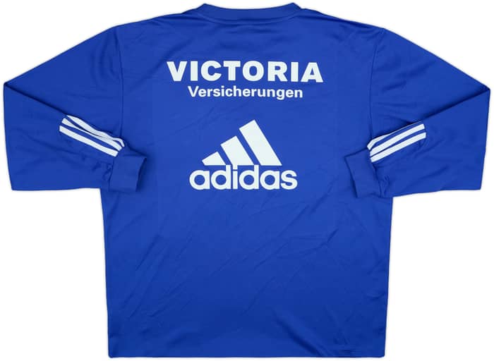 2002-03 Schalke adidas Staff Issue Training L/S Shirt KHO - 6/10 - (L)