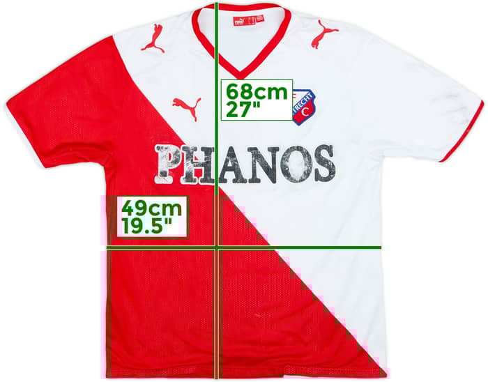 2008-09 Utrecht Home Shirt - 5/10 - (S)