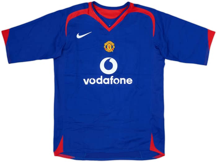 2005-06 Manchester United Away Shirt Ronaldo #7 - 8/10 - (XL.Boys)
