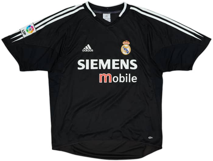 2004-05 Real Madrid Away Shirt Zidane #5 - 8/10 - (M)